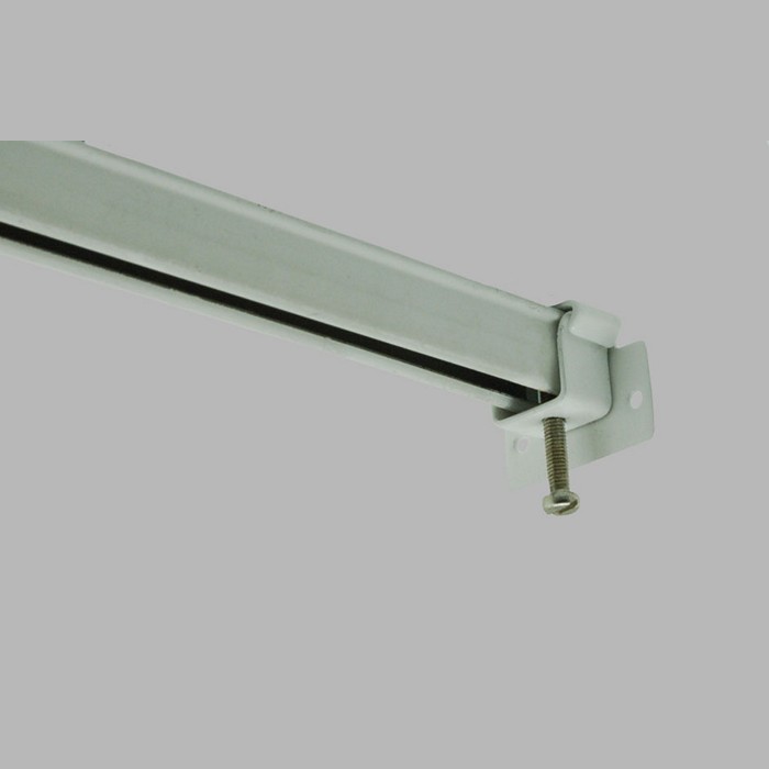 Wall brackets in the day U-rails white 2 pcs